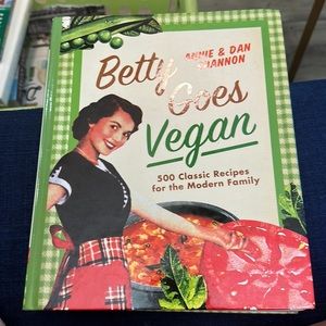 Betty goes vegan , excellent condition cookbook